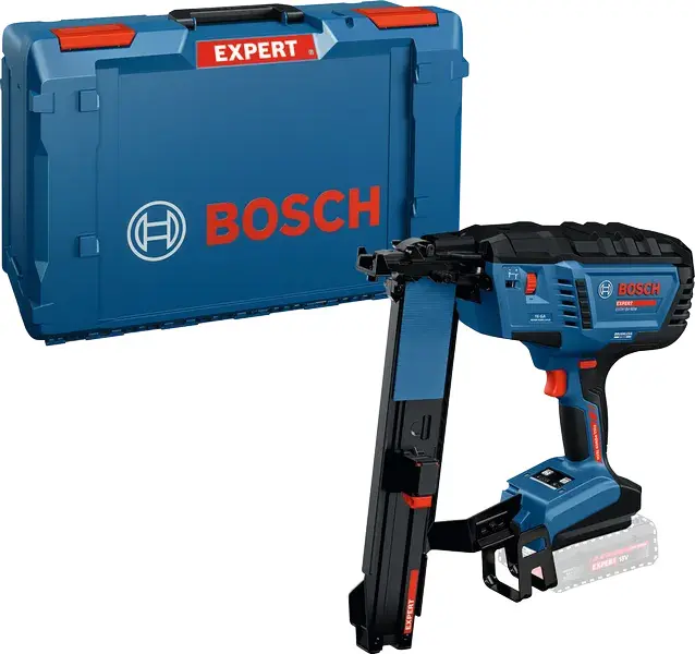 Agrafeuse à bois sans fil EXTH18V-50M Solo XL - BOSCH - sans batterie, ni chargeur - L BOXX - 0601482601