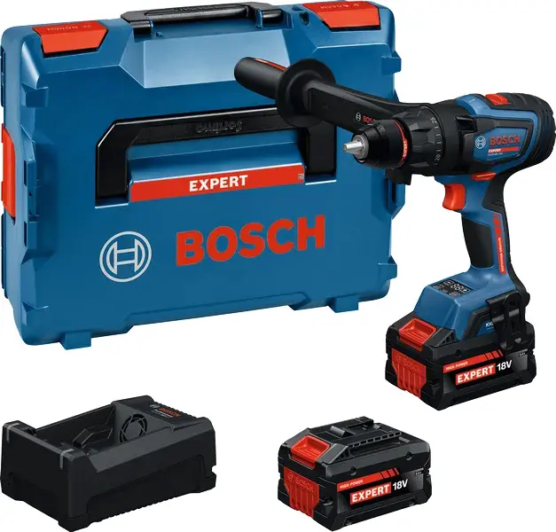 Perceuse-visseuse sans fil Expert 18V EXSR 18V-150 - BOSCH - avec 2 batteries 8Ah - chargeur- L-Boxx - 06019R2200