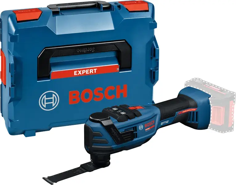 Outil oscillant sans fil 18V -EXOP18V-40 - BOSCH - Sans batterie, ni chargeur - L-Boxx - 06012C0101