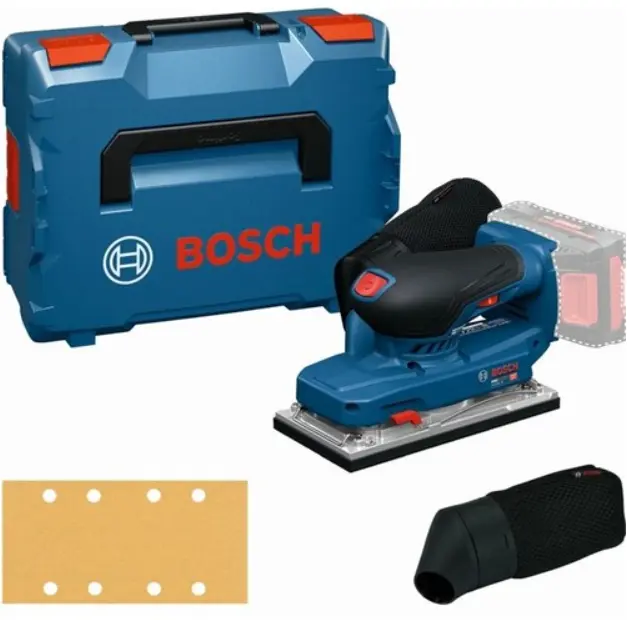 Ponceuse vibrante Sans fil 18V PRO HEAVY DUTY GSS18V-18 - BOSCH - sans batterie, ni chargeur - L-Boxx - 06019R7001