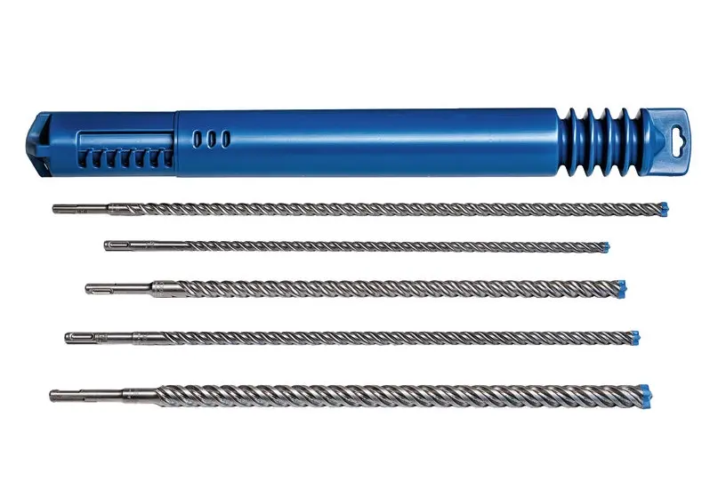 Kit de perceuse à percussion EXPERT pour électricien, foret SDS court plus-7X, 5 pièces 400mm - BOSCH - 615997671