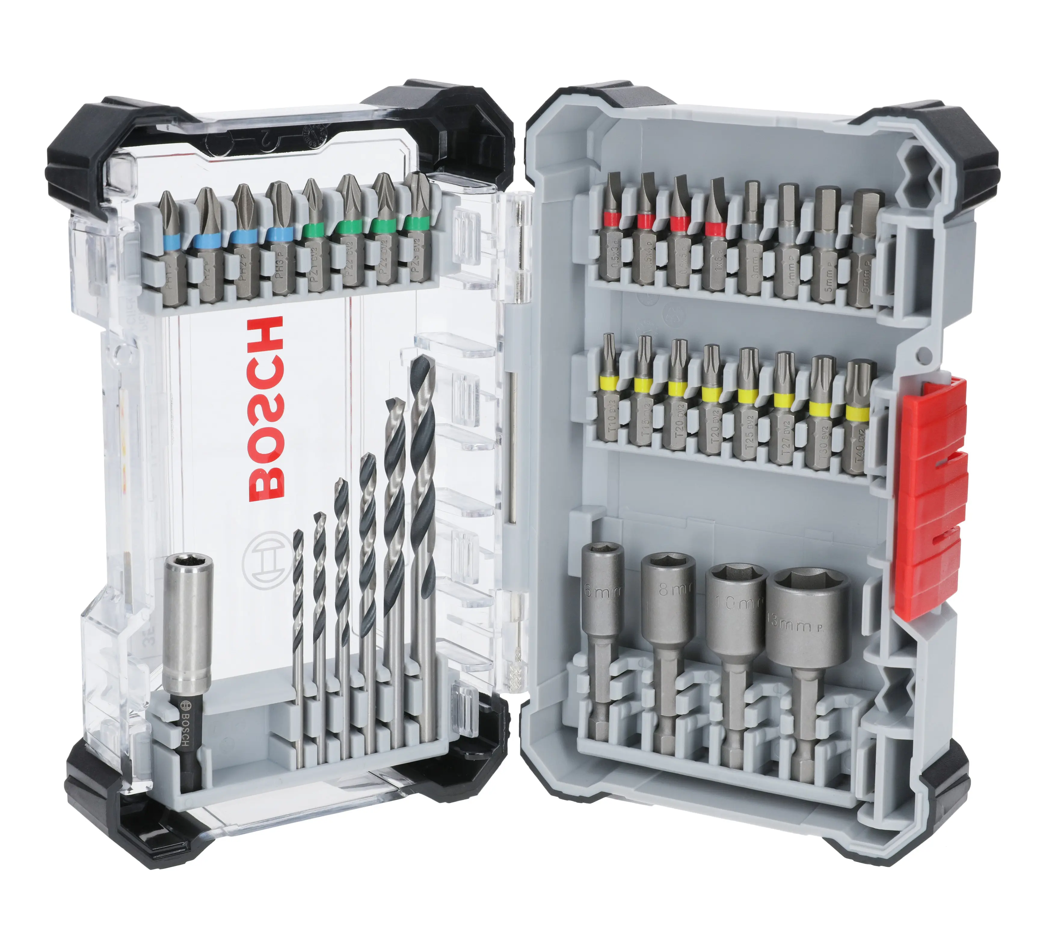 Set perçage vissage 35 pièces métal avec présentoir de comptoir - BOSCH - 2607017726