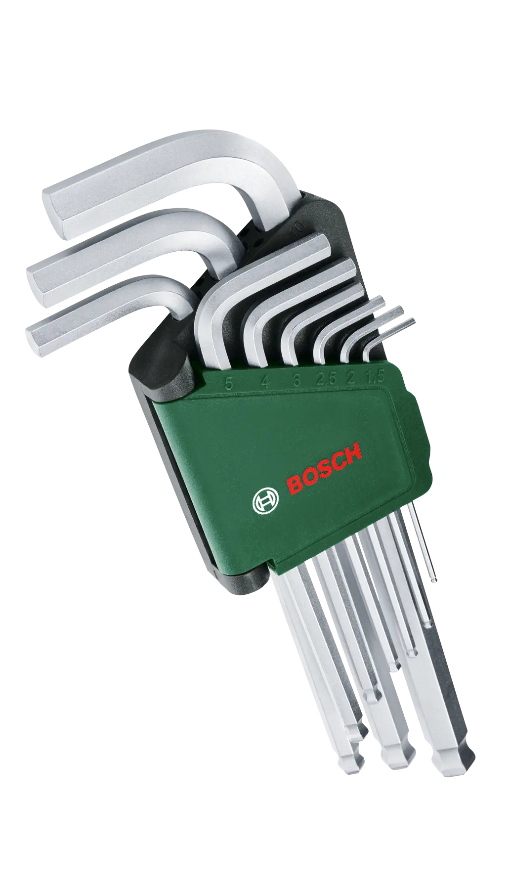 Set de 9 clés Allen à six pans - BOSCH - 1600A032V1
