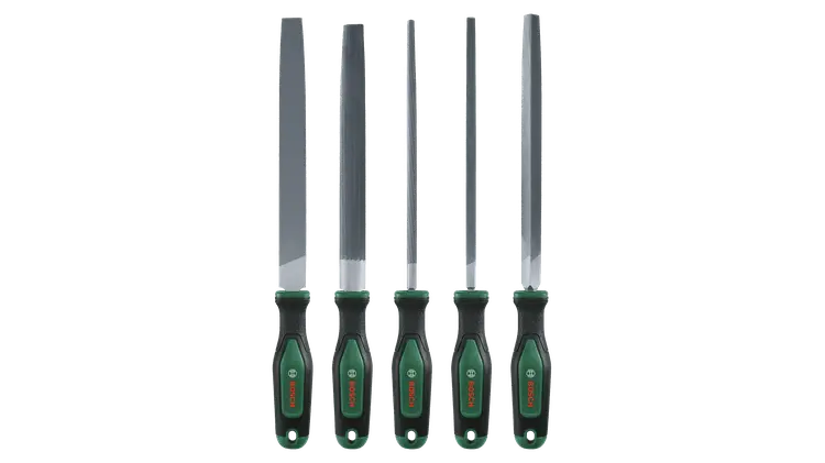 Jeu de limes 200 mm, 5 pièces