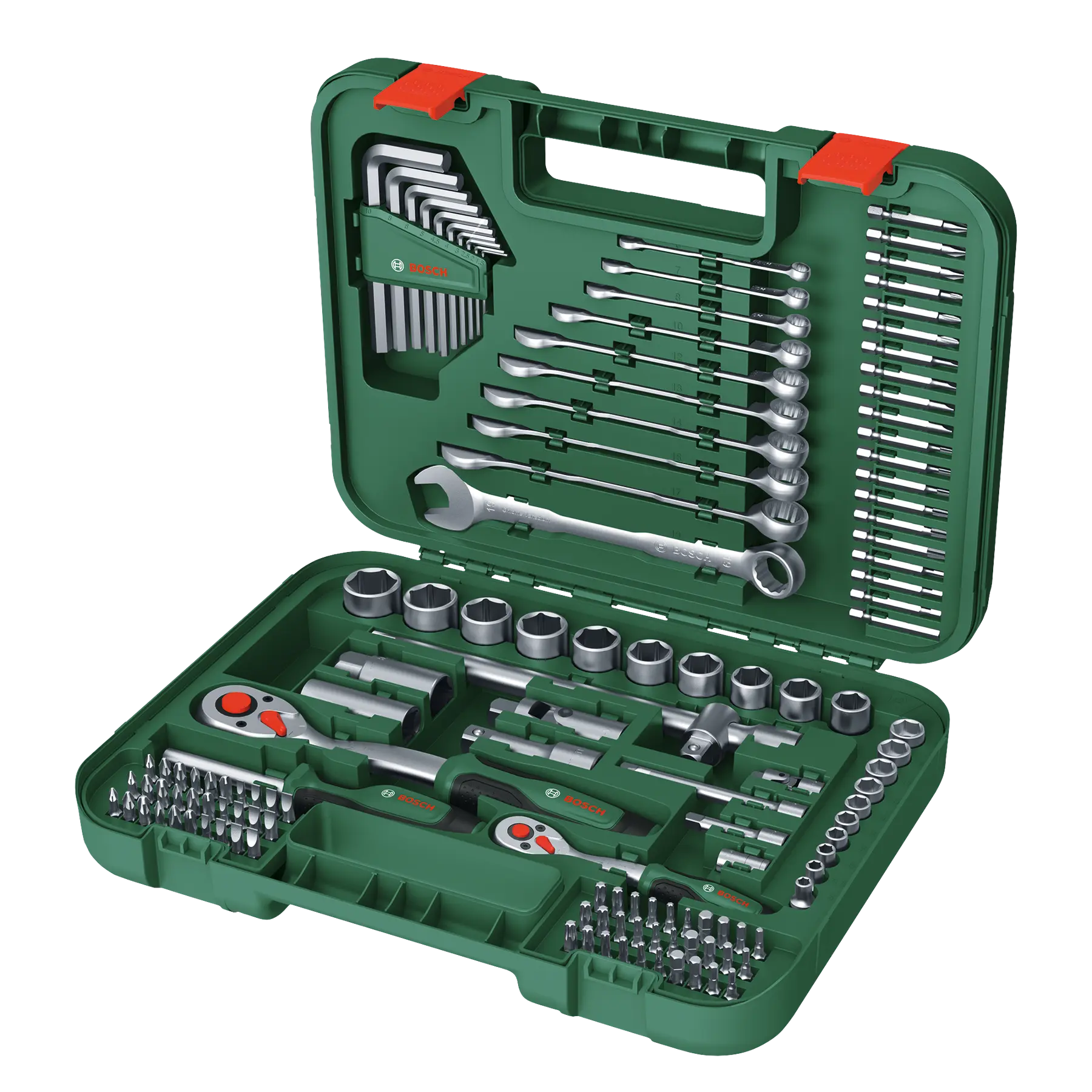 Set d'outils à main Advanced 132 pcs - BOSCH - 1600A02Z9B