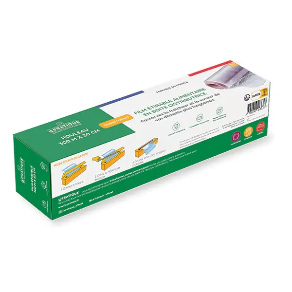 Film alimentaire étirable PRO 300 m x 30 cm - LE PRATIQUE - 7591