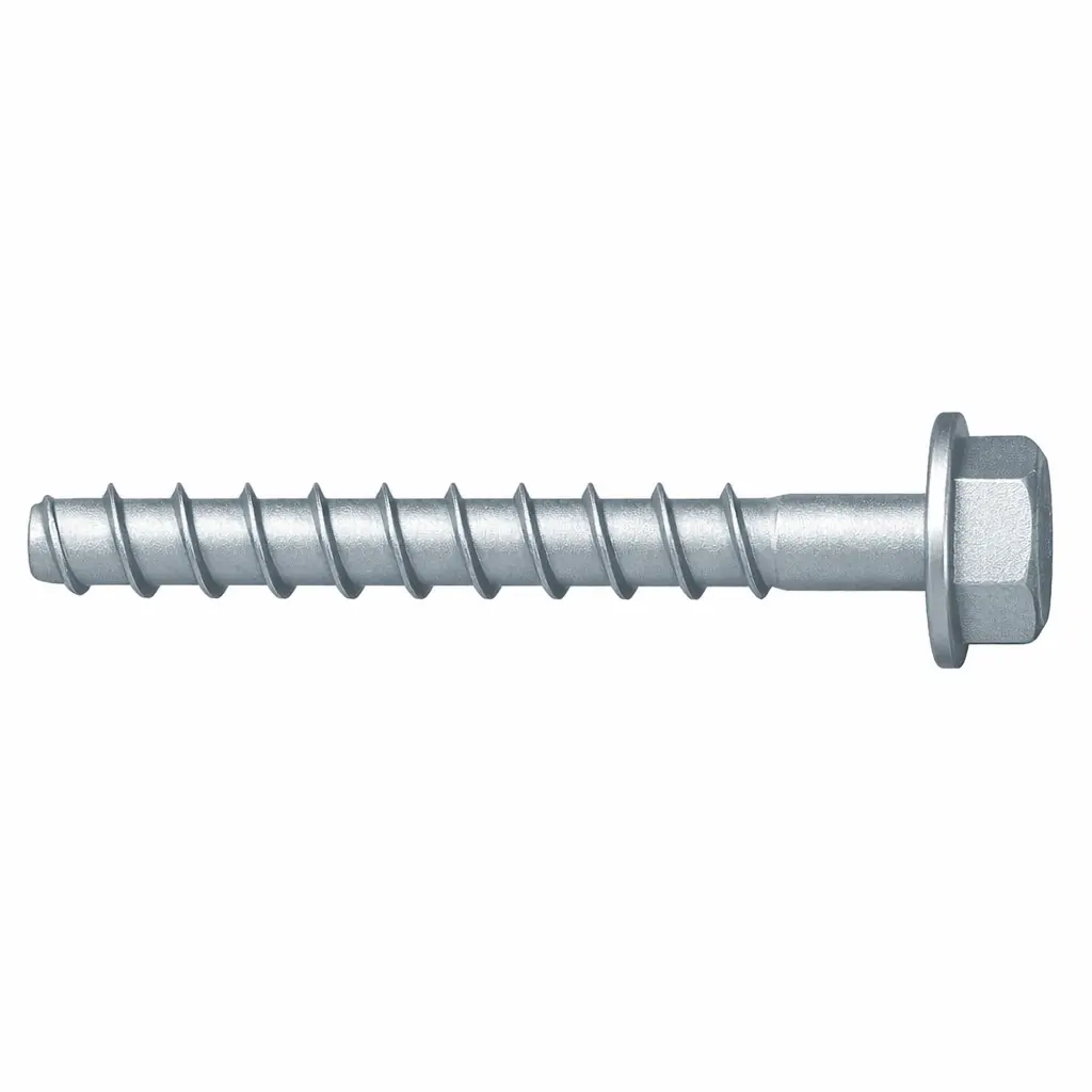 Vis à béton BTS BL 6-100/50 tête hexagonale SW13 Zn-Al - boîte de 50 - CELO - 9ZG6100BTSBL