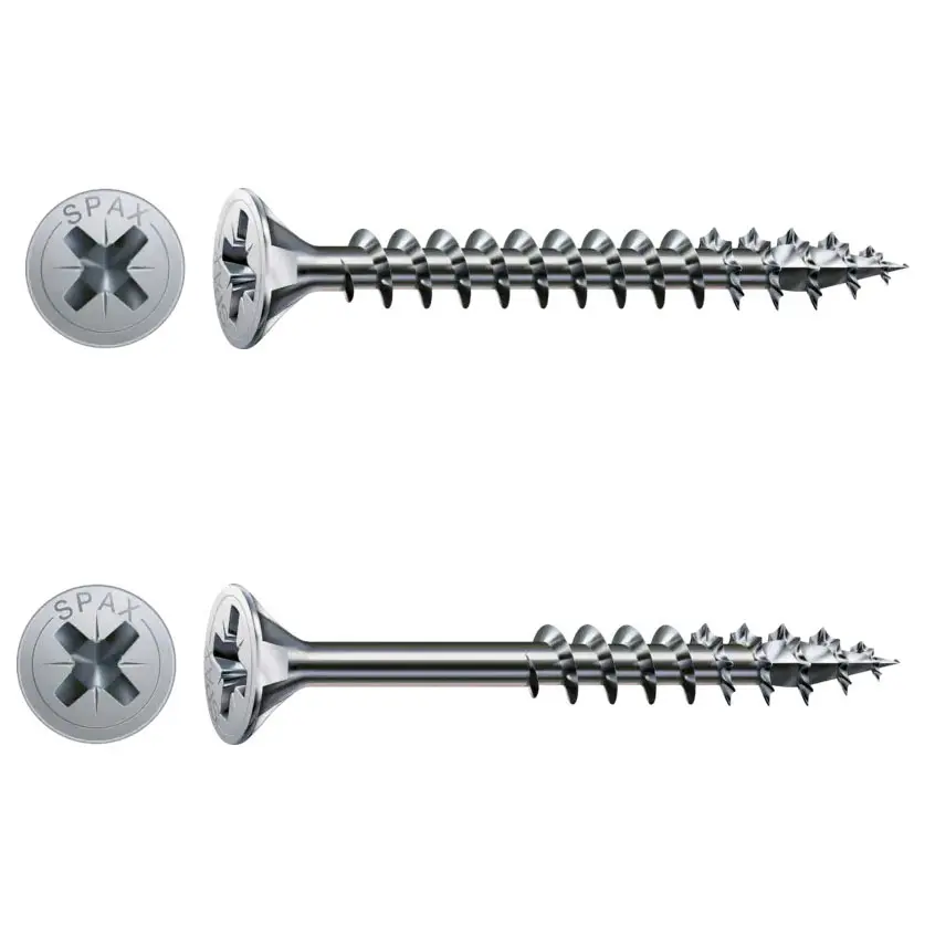 Vis à bois Tête fraisée Pozi WIROX universelle - SPAX - 1081