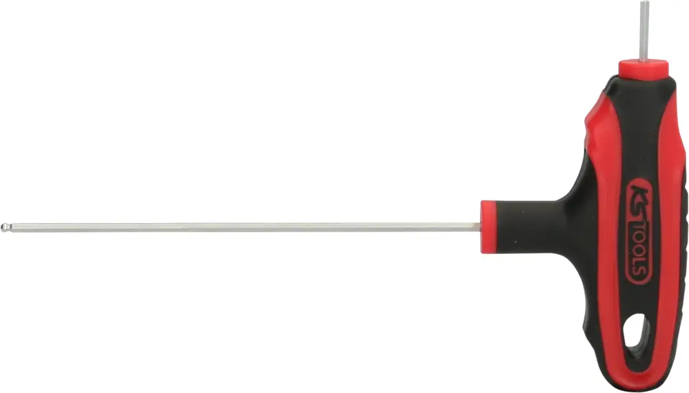 Clé mâle 6 pans à tête sphérique poignée en "T" KS TOOLS - 151.81