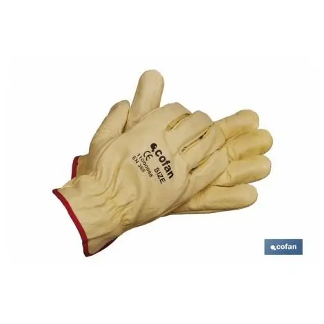Gants hydrofuge en fleur de bovin SINGER - 50GHBBC