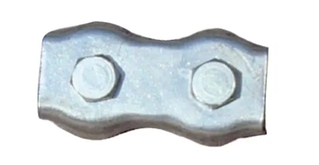 Paire de serre-câble plat 2 boulons VISO - SCP