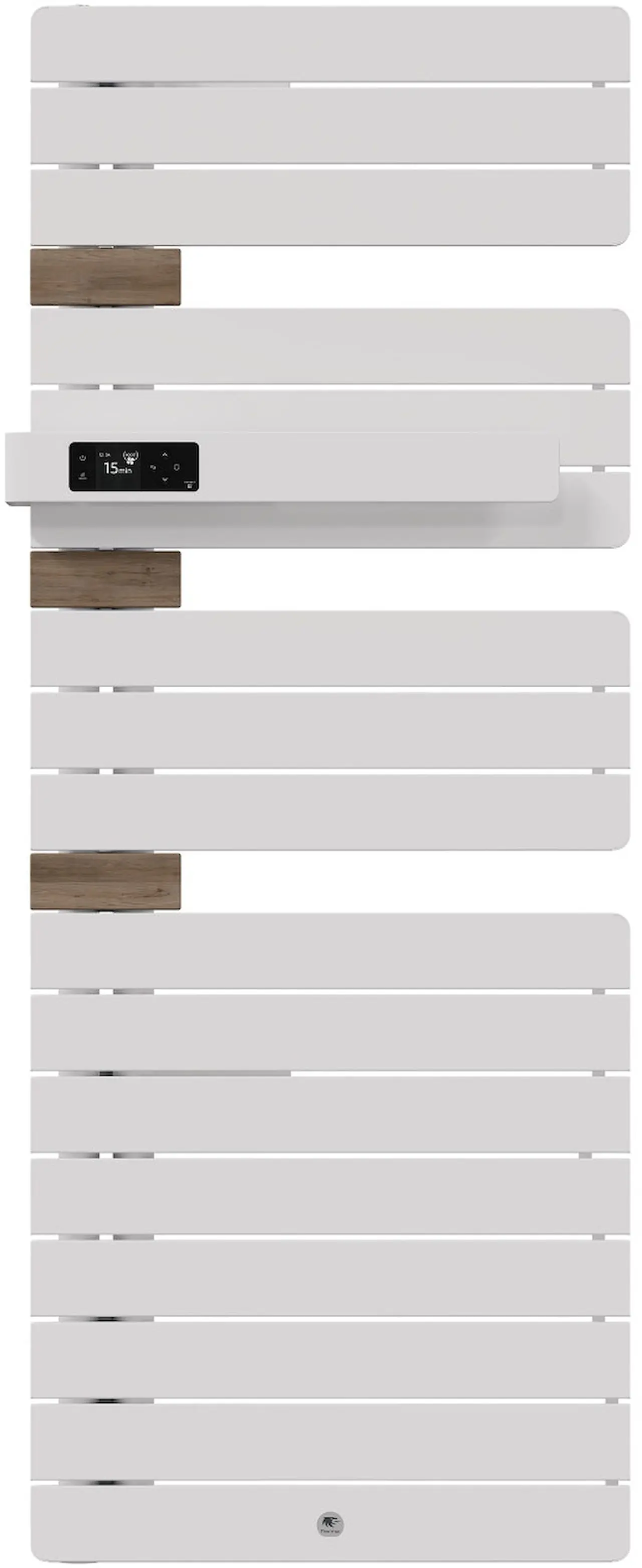 Radiateur électrique sèche-serviettes Allure 4 Classique Mât à gauche 750W Blanc Brillant - THERMOR - 483336