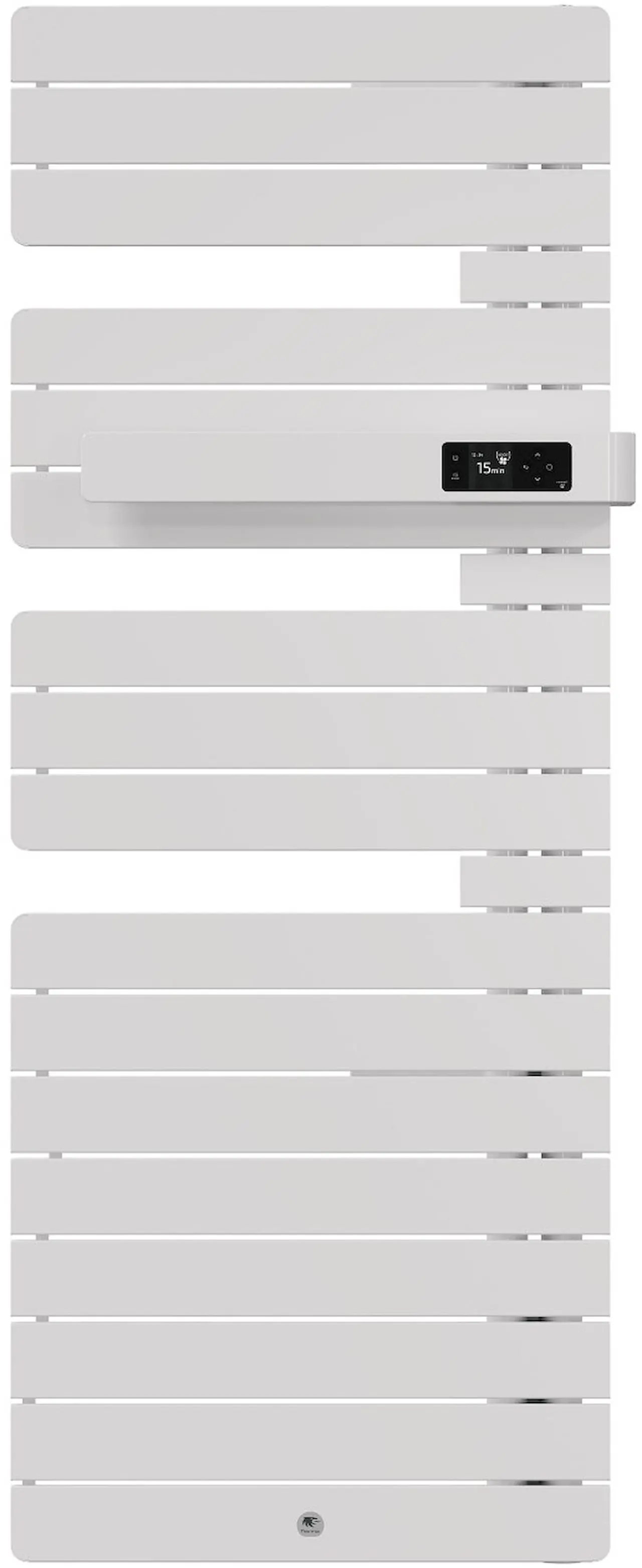 Radiateur électrique sèche-serviettes Allure 4 Classique Mât à droite 750W Blanc Brillant - THERMOR - 483337