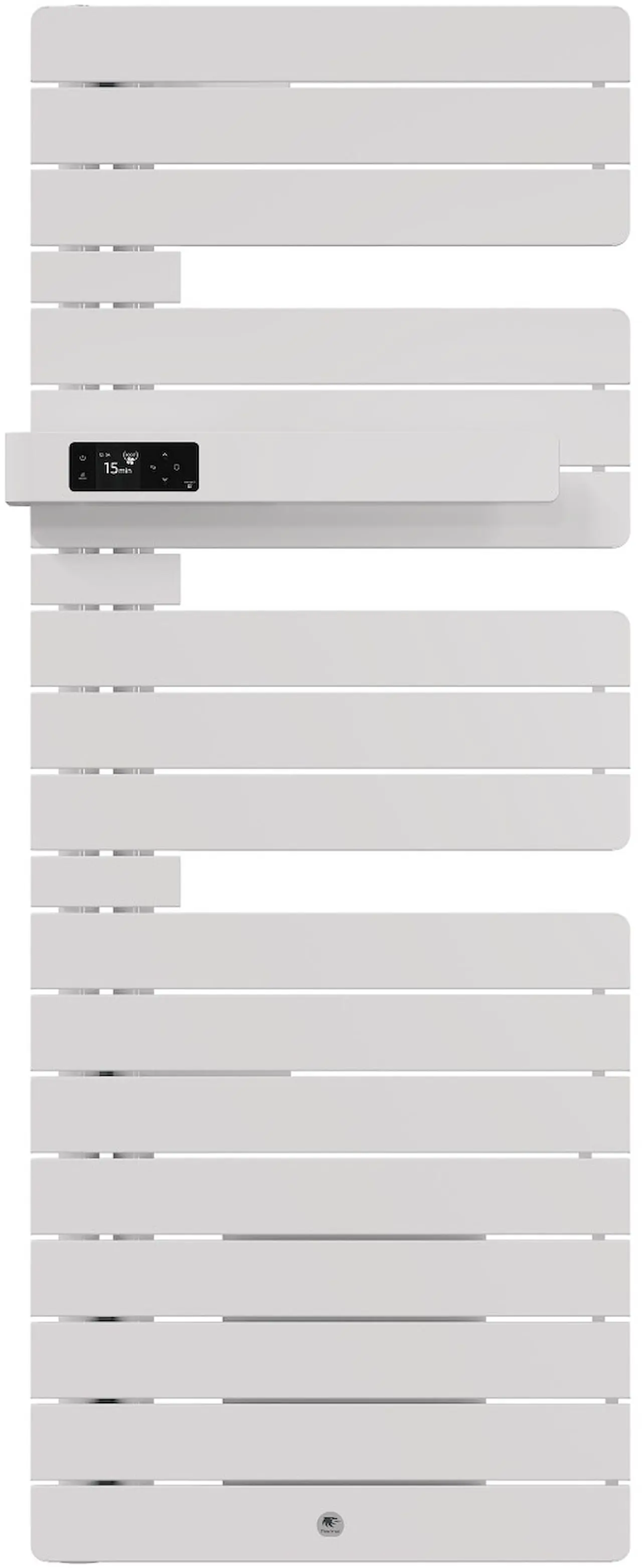 Radiateur électrique sèche-serviettes Allure 4 Classique Mât à gauche 1750W Blanc Brillant - THERMOR - 483340