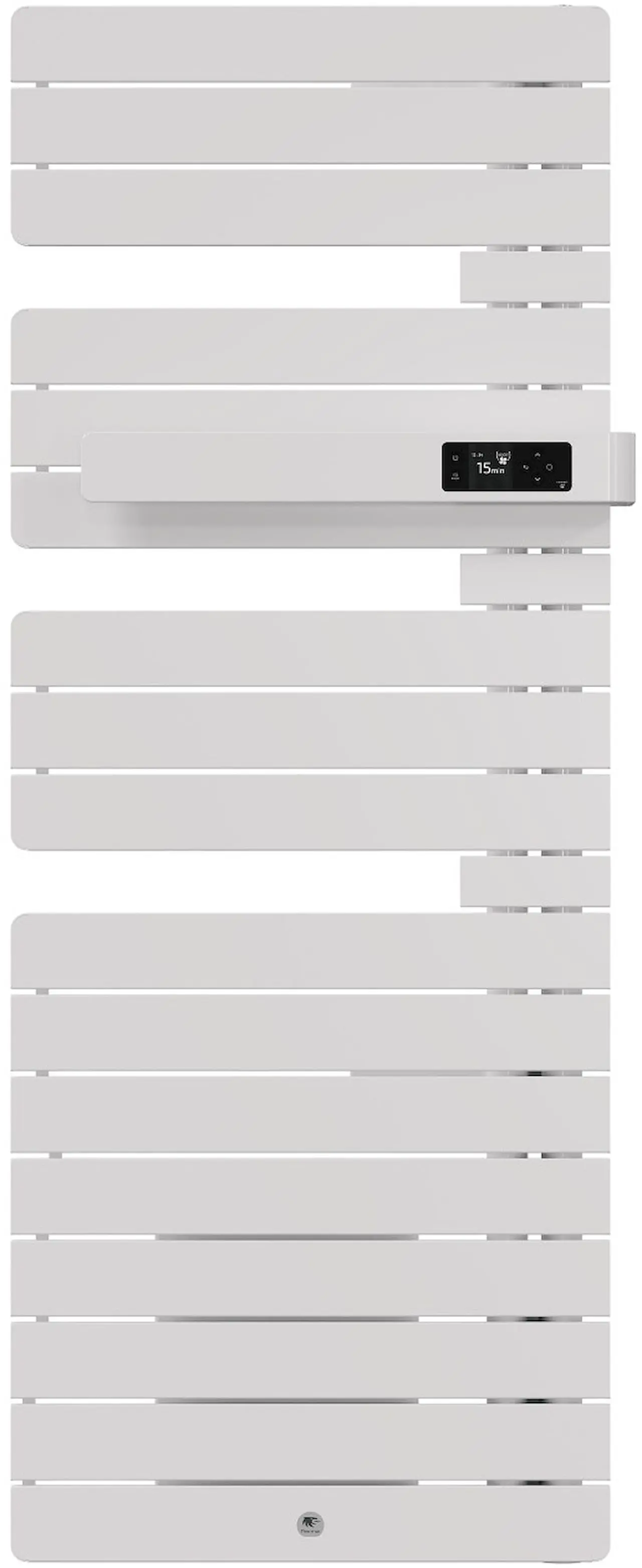 Radiateur électrique sèche-serviettes Allure 4 Classique Mât à droite 1750W Blanc Brillant - THERMOR - 483341