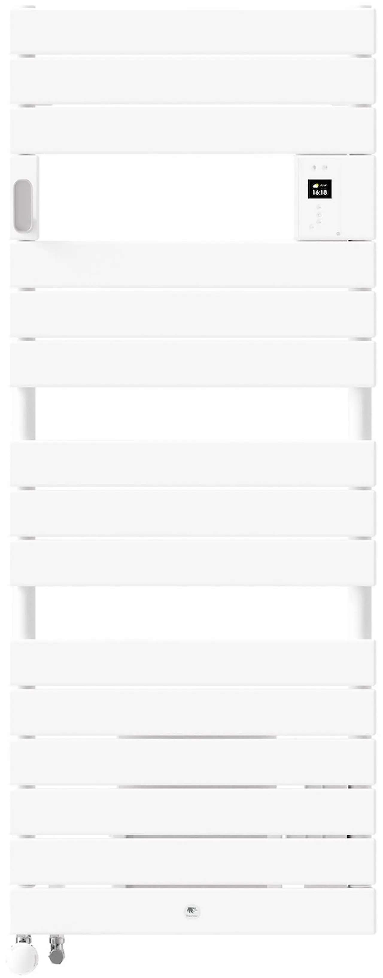 Radiateur sèche-serviettes Riviera 2 mixte avec soufflerie 1750W Blanc brillant - THERMOR - 490234