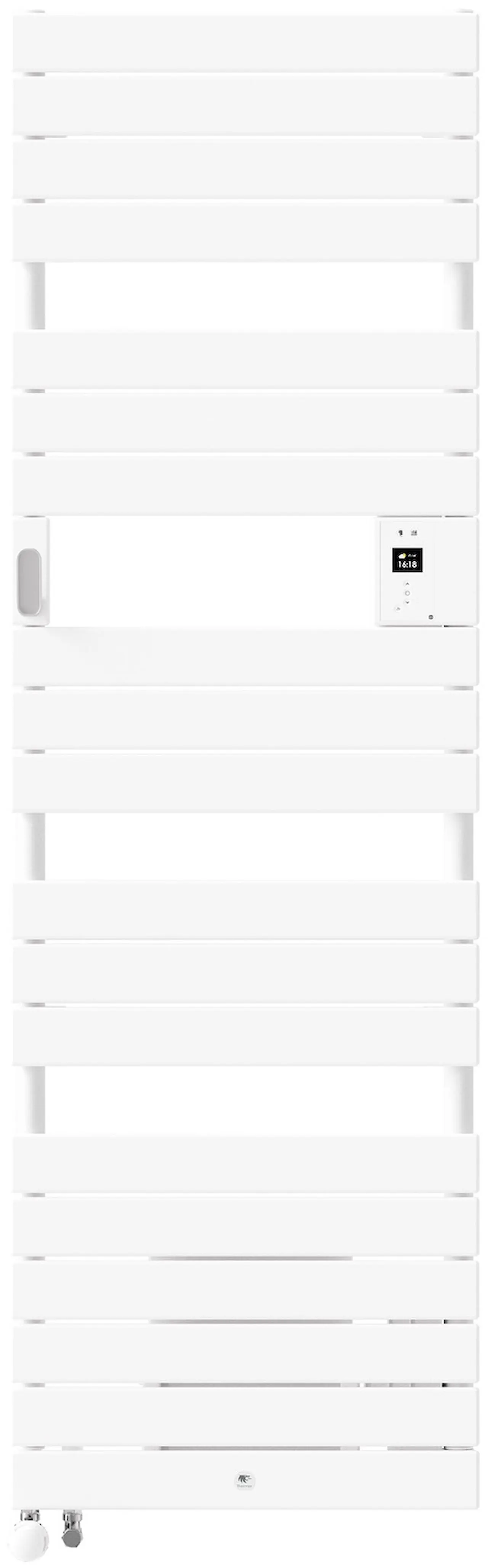 Radiateur sèche-serviettes Riviera 2 mixte avec soufflerie 2000W Blanc brillant - THERMOR - 490235