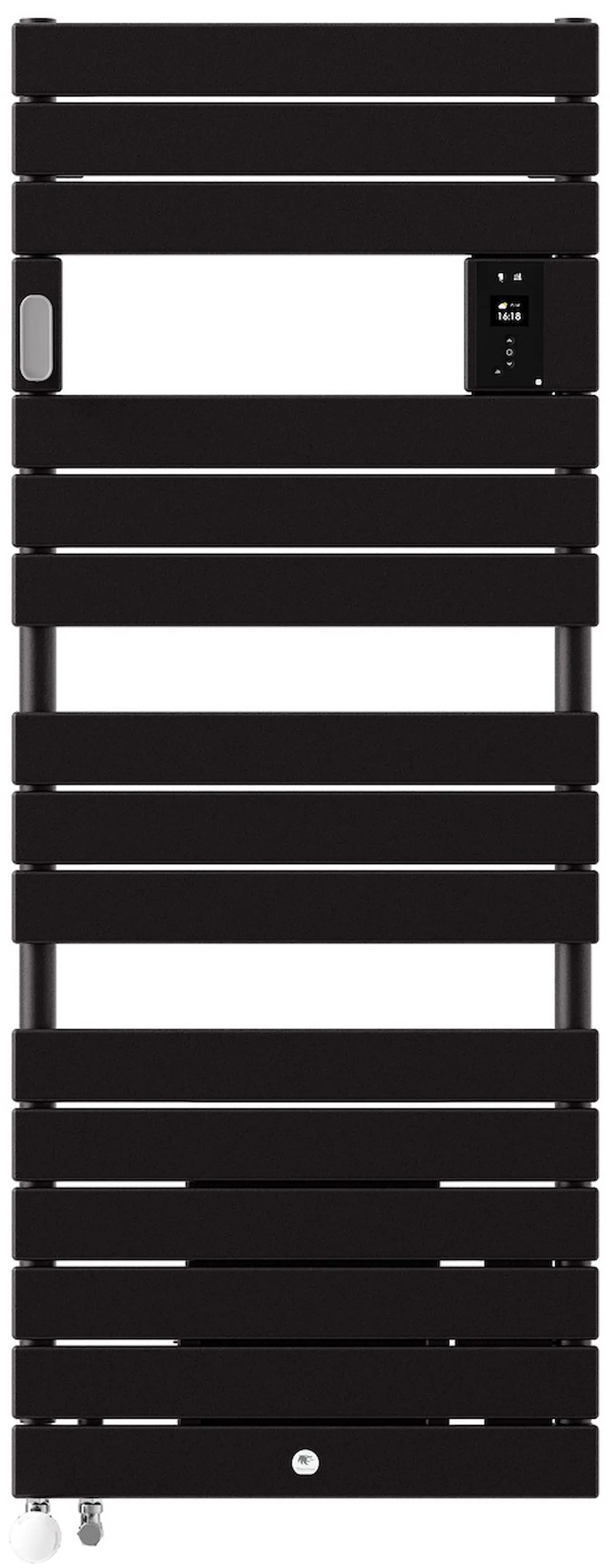 Radiateur sèche-serviettes Riviera 2 mixte avec soufflerie 1750W Noir carbone - THERMOR - 490238