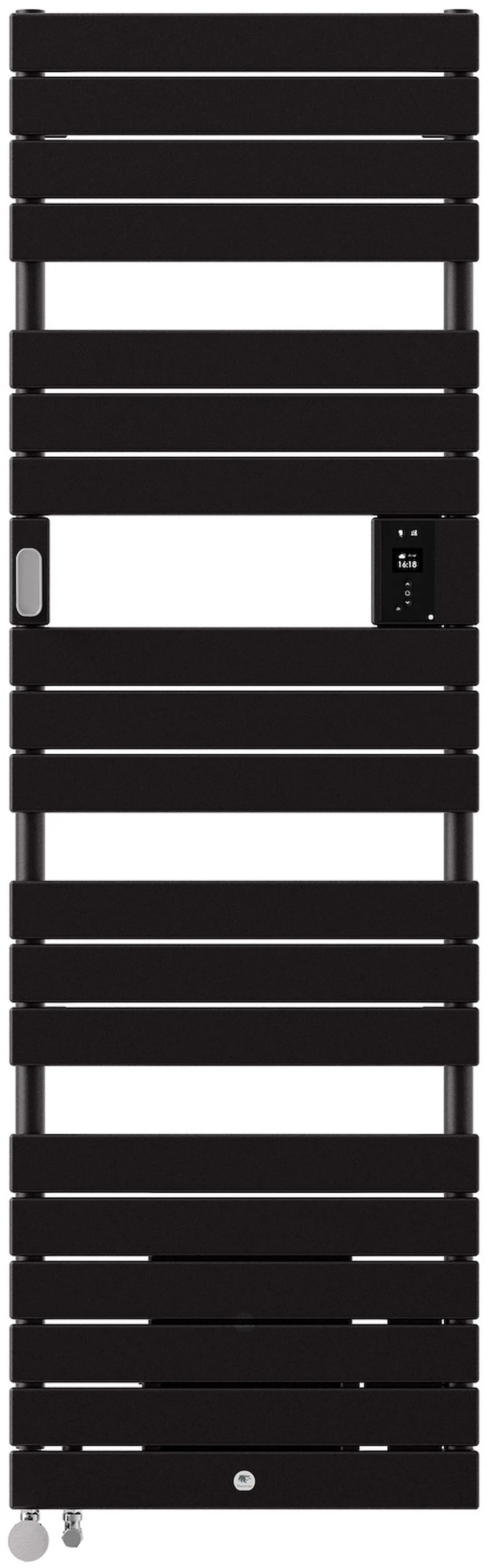 Radiateur sèche-serviettes Riviera 2 mixte avec soufflerie 2000W Noir carbone - THERMOR - 490239