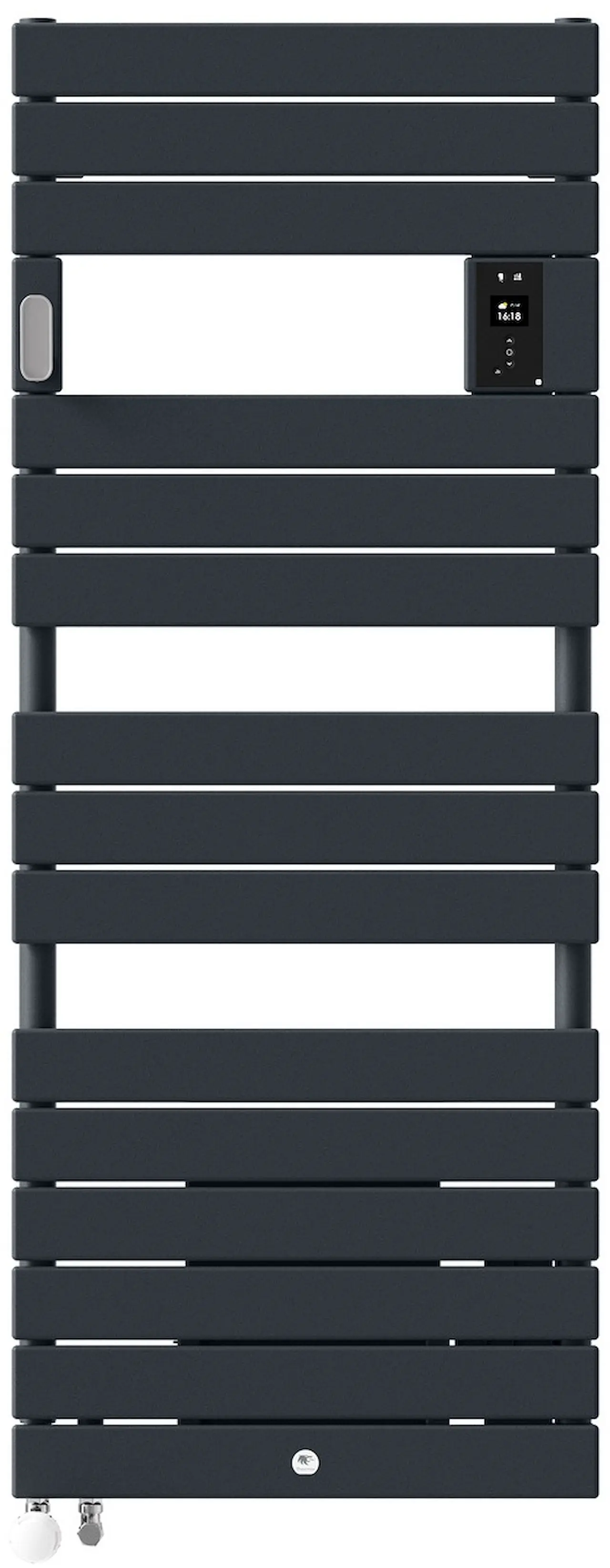 Radiateur sèche-serviettes Riviera 2 mixte avec soufflerie 1750W Gris ardoise - THERMOR - 490242