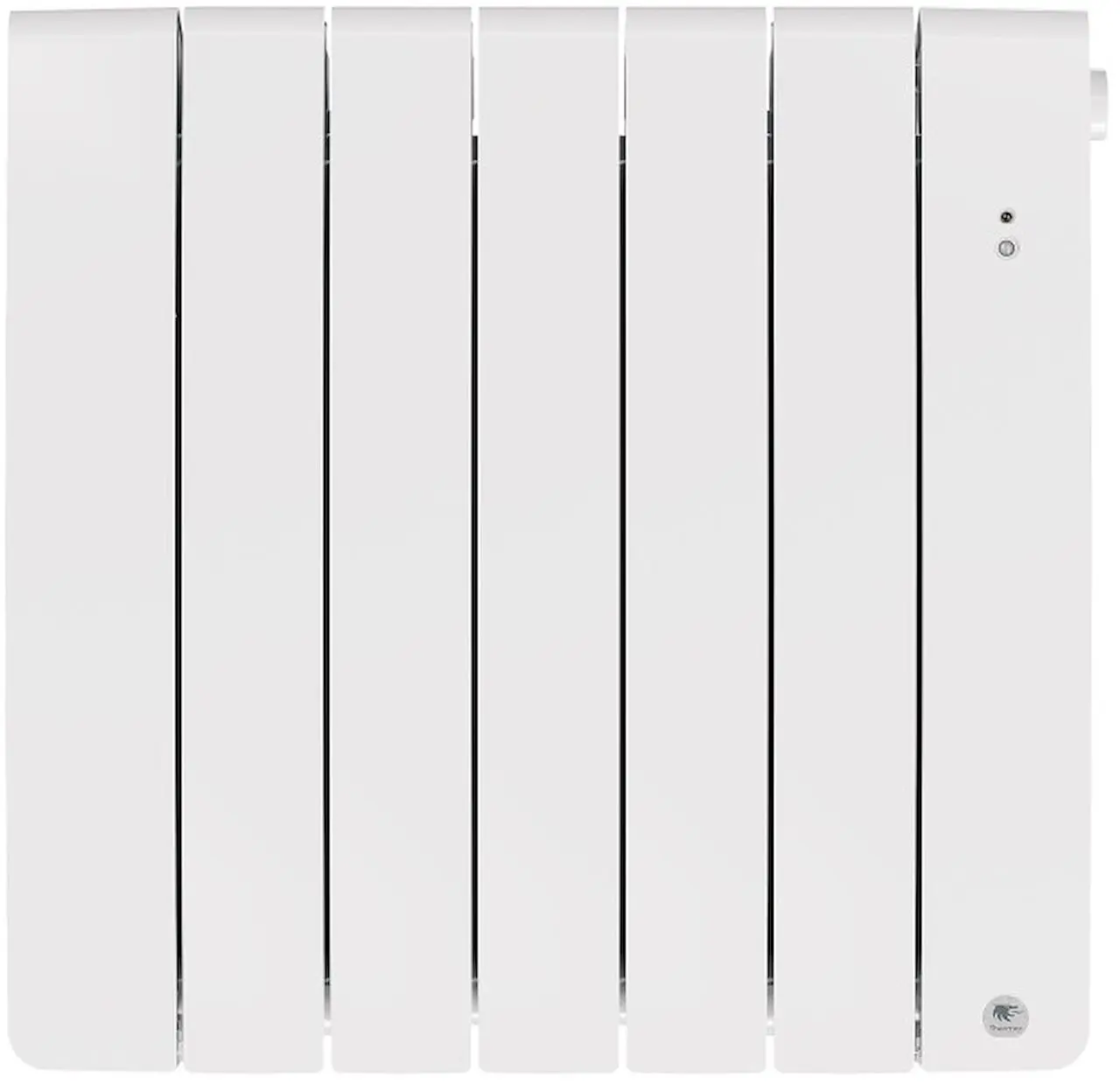 Radiateur chaleur douce connecté Bilbao 4 horizontal 1000W Blanc brillant - THERMOR - 493823