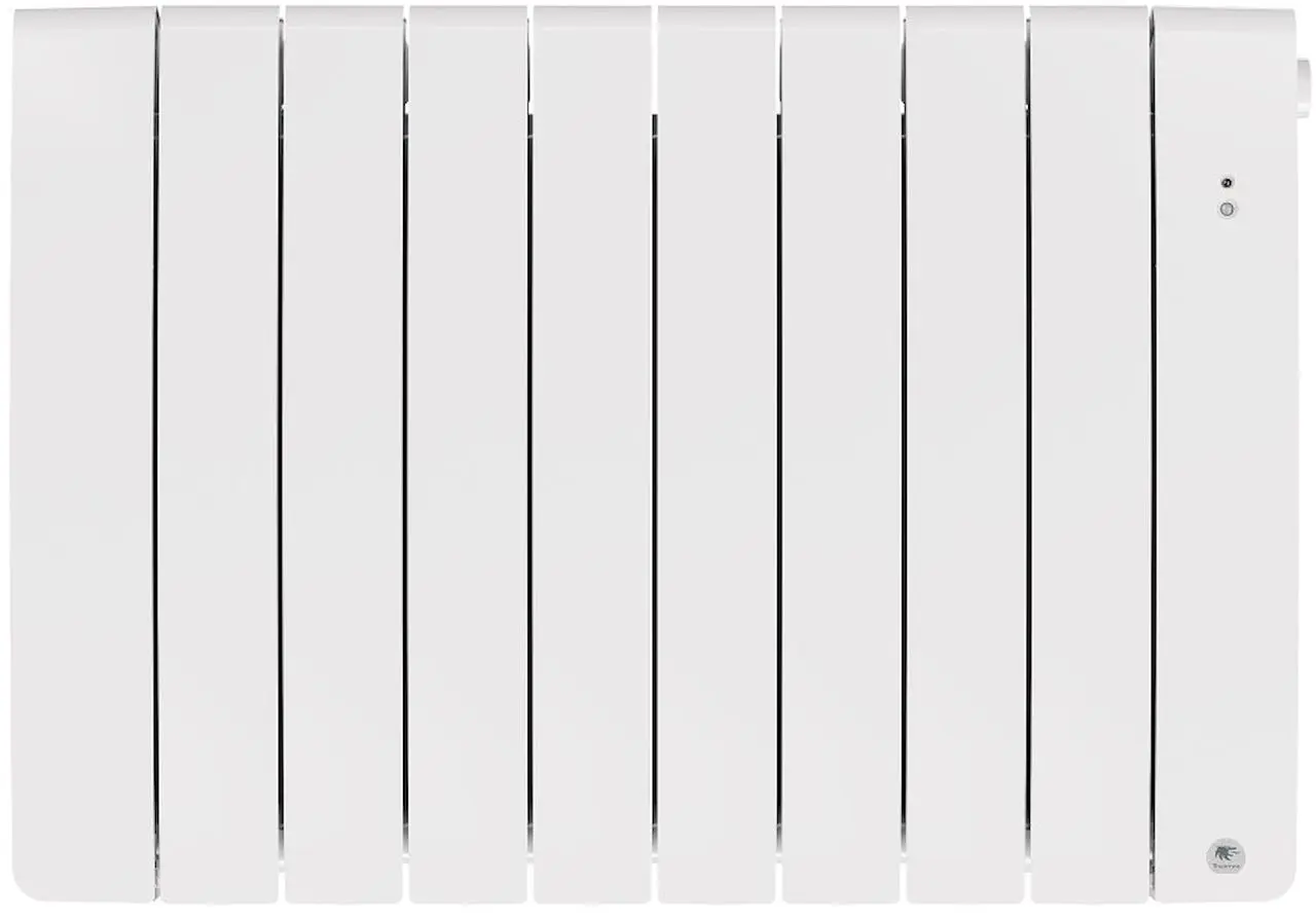 Radiateur chaleur douce connecté Bilbao 4 horizontal 1500W Blanc brillant - THERMOR - 493825