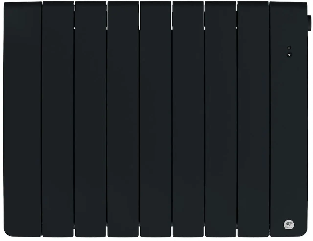 Radiateur chaleur douce connecté Bilbao 4 horizontal 1250W Gris ardoise - THERMOR - 493829