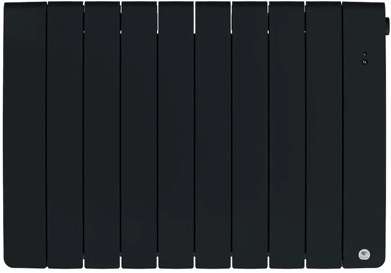 Radiateur chaleur douce connecté Bilbao 4 horizontal 1500W Gris ardoise - THERMOR - 493830