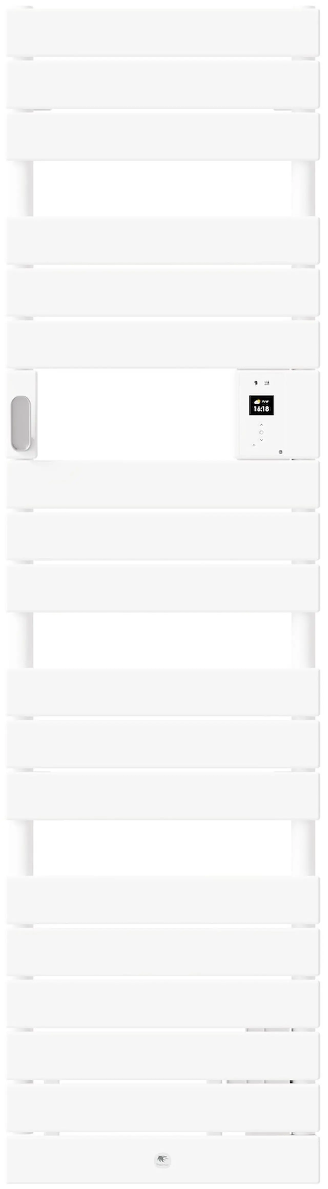 Radiateur sèche-serviettes Riviera 2 avec soufflerie, Blanc brillant, 1750 W, Étroit - THERMOR - 498225