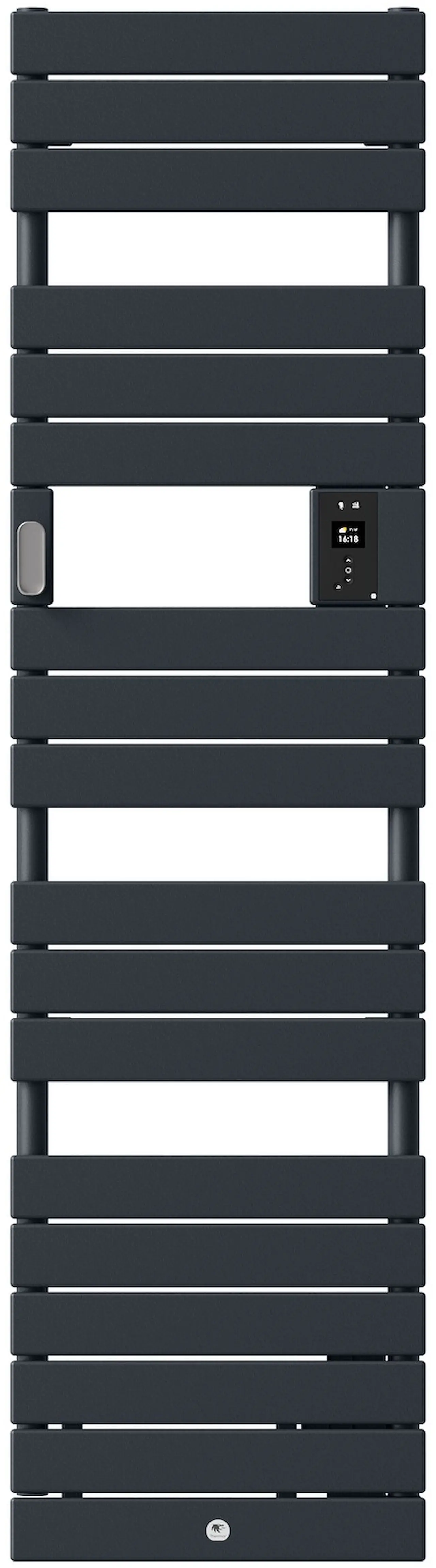 Radiateur sèche-serviettes Riviera 2 avec soufflerie, Gris ardoise, 1750 W, Étroit - THERMOR - 498266