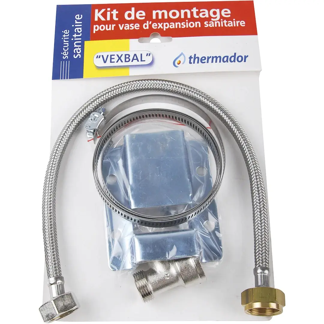 Kit de branchement Vexbal pour vase d'expansion 5 à 12 litres - THERMADOR - ZKVEX