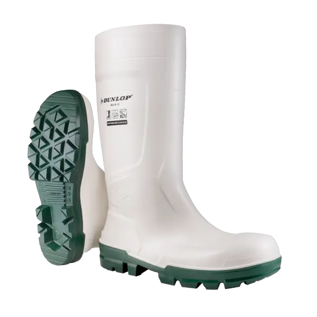 Botte agro alimentaire dunlop s4 Pvc work it Blanc - DUNLOP - NB1JB01