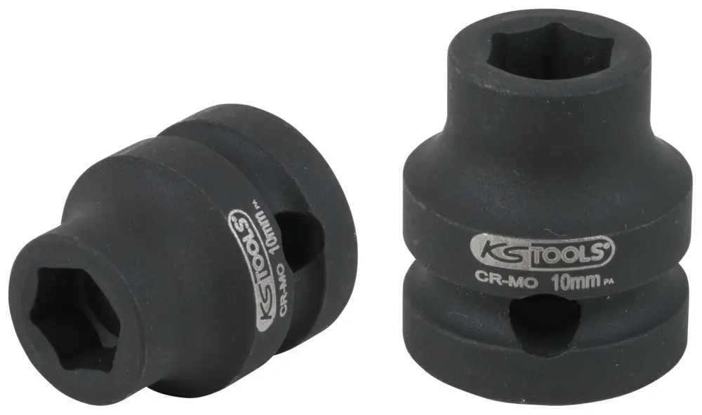 Douille à chocs 1/2" 6 pans, extra-courte - KSTOOLS - 515.0056-E