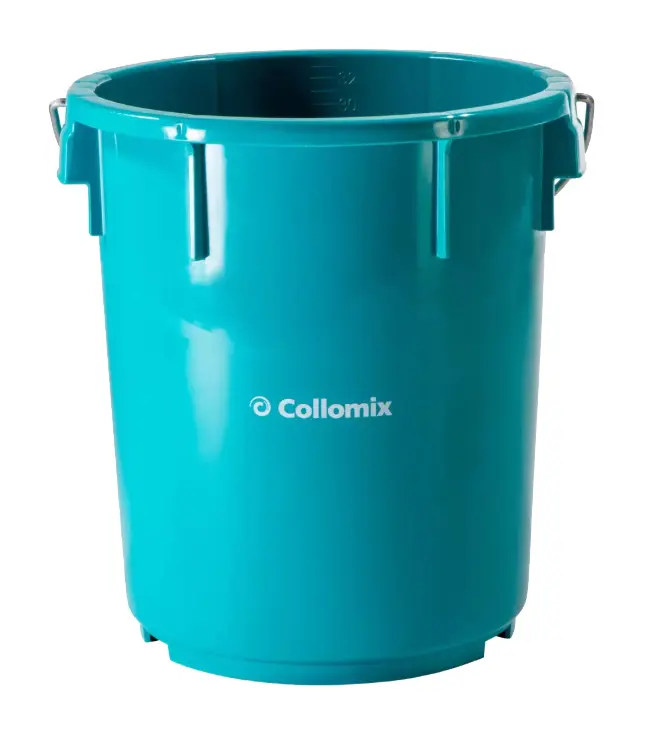 Seau de mélange mixTUB 34 turquoise 34 l - COLLOMIX - 60602