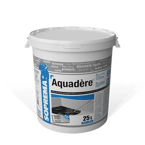 Enduit d'imprégnation Aquadere SOPREMA - 25 L - 33925