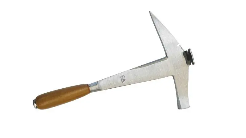 Marteau de couvreur à gauche, forgé, manche cuir, panne large MACGF - JOUANEL - 0400227