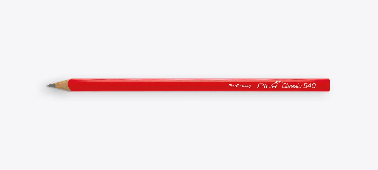 Crayon charpentier Classic 540 - 30 cm - Graphite - 1 pièce - PICA - 540/30-100