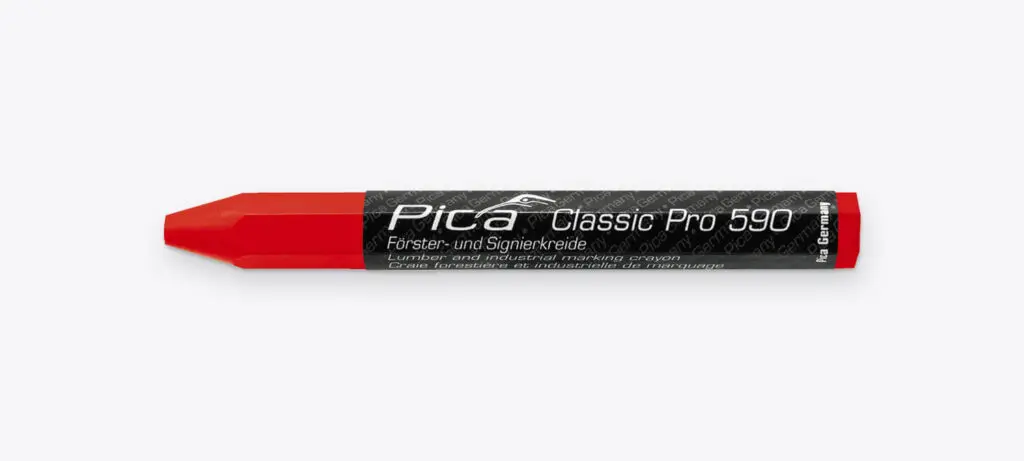 Craie forestière Eco 591 Ø 11 mm - Rouge - 1 pièce - PICA - 591/40