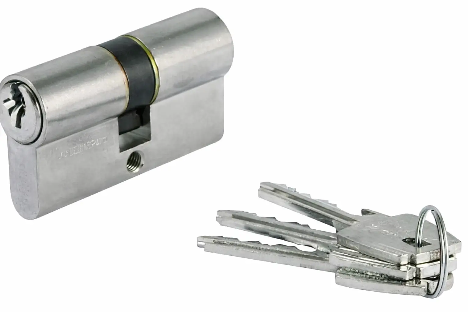 Cylindre double varié TE5 MV 78565B - 40 x 70 - Laiton nickelé - TESA - 50304070NKA