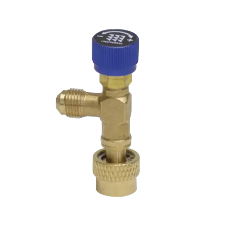 Vanne de rétention gaz équerre 1/4'' SAE - LINSTRUMENT - 2007004