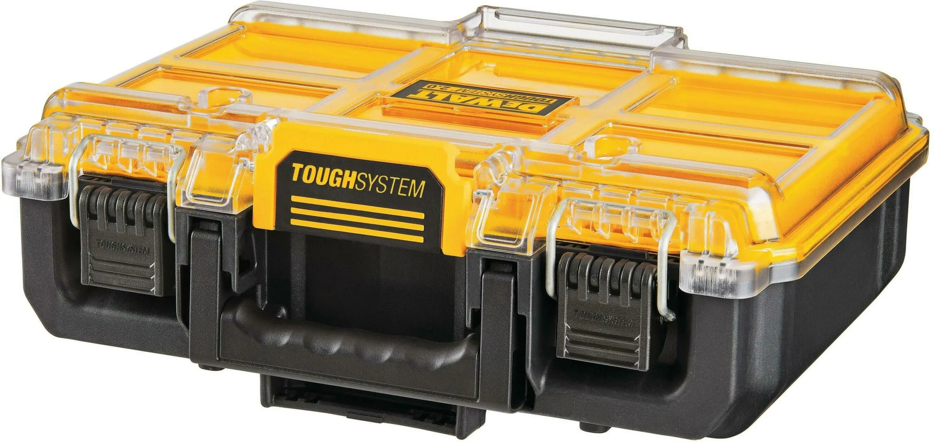 Organiseur demi-largeur ToughSystem 2.0 - 6 compartiments amovibles - DEWALT - DWST83392-1