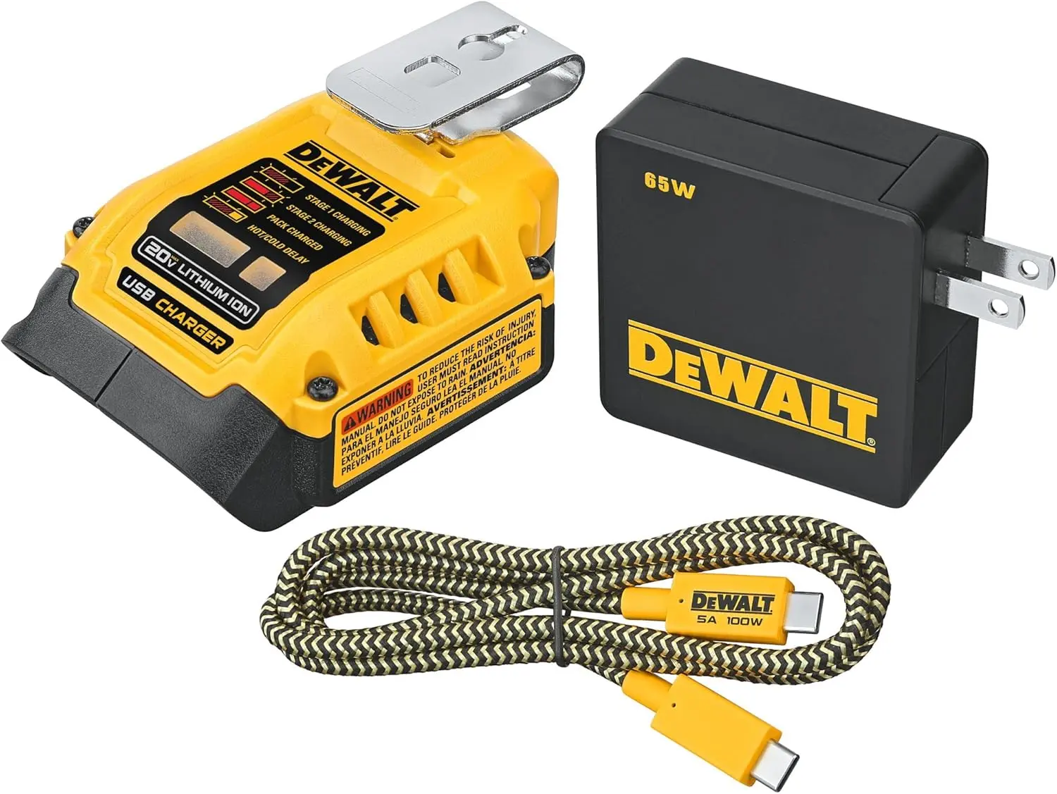 Chargeur portable XR 5A 18V / 54V - DEWALT - DCB094K-QW