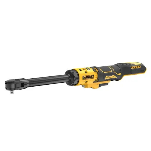 Clé à cliquet 1/4 à col allongé xr 18V brushless - sans batterie ni chargeur - DEWALT - DCF514EN-XJ