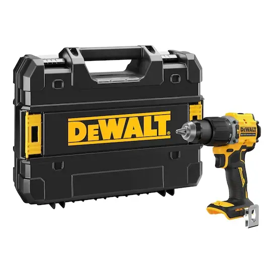 Perceuse-visseuse à percussion compacte XR 18V Brushless - sans batterie ni chargeur - DEWALT - DCD799NT-XJ