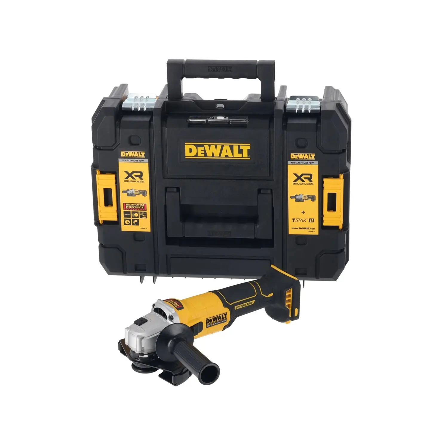 Meuleuse 125mm 18V - sans batterie ni chargeur - DEWALT - DCG407NT-XJ