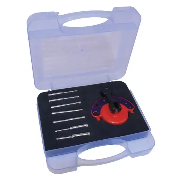 Coffret 7 forets diamantés carrelage & céramique - Ø 4, 5, 6, 7, 8, 10, 12 mm - 8 pièces - DIAM INDUSTRIES - SG-1000