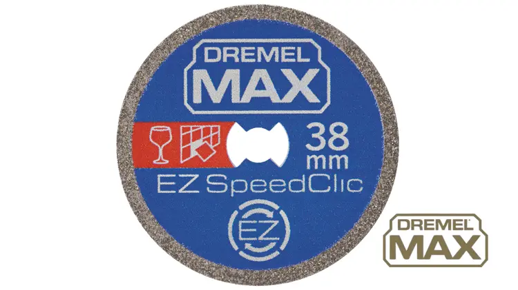 Disque à tronçonner diamanté DREMEL® MAX EZ SPEEDCLIC - DREMEL - 2615S545DM