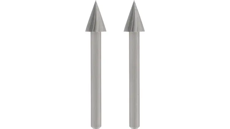 Fraise haute vitesse 6,4 mm (125) 2 pièces - DREMEL - 