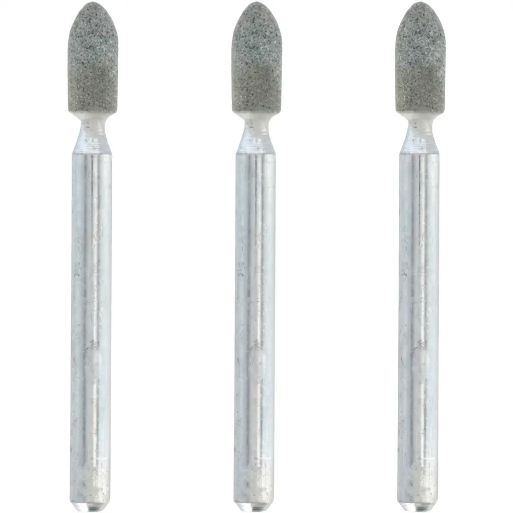 Meule à rectifier 83322-3 en carbure de silicium - Ø 3,2 mm - 3 pièces - DREMEL - 26153322JA