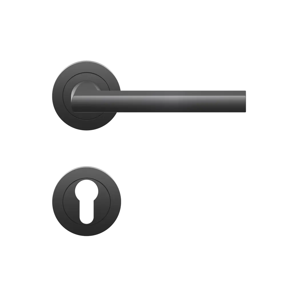 Poignée de porte Montana Clé i Cosmos noir c.7mm - KARCHER DESIGN - BER54 PZ0 83